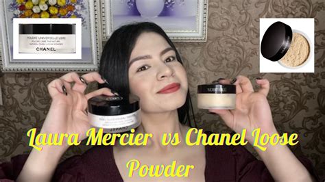 Laura Mercier vs Chanel Loose Powder 